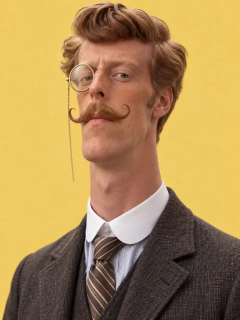 Arthur Teddington, personagem criada por IA